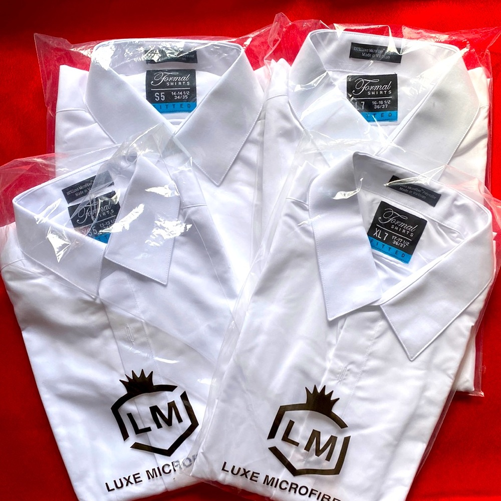 NWT Formal Shirts fitted tuxedo shirt